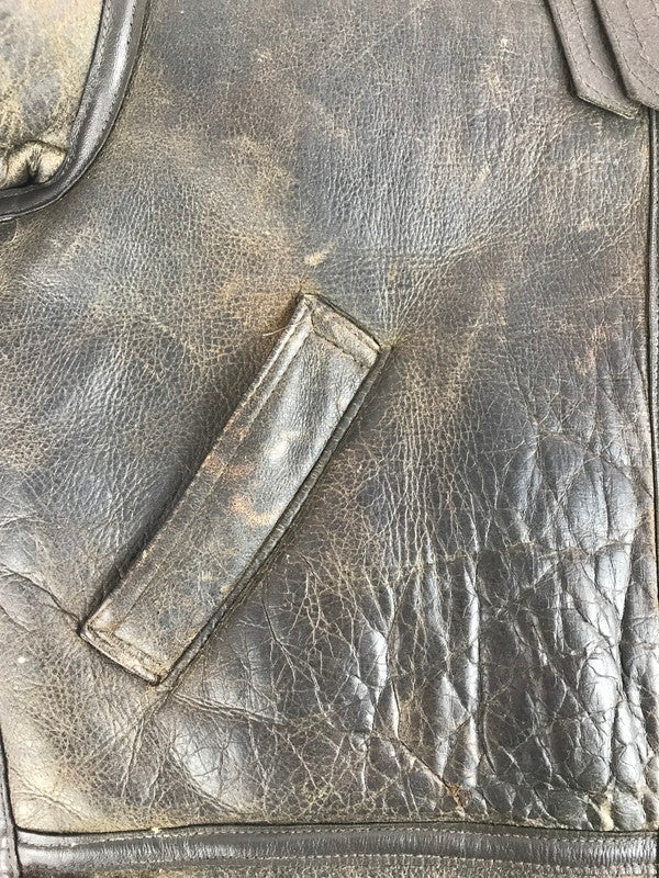 【現状渡し品】【メンズ】 AVIREX アヴィレックス B-3 MOUTON FLIGHT JACKET 33H5595 ムートン フライト ジャケット アウター 146-251005-rt-09-tag サイズ：42 カラー：ブラウン 万代Net店