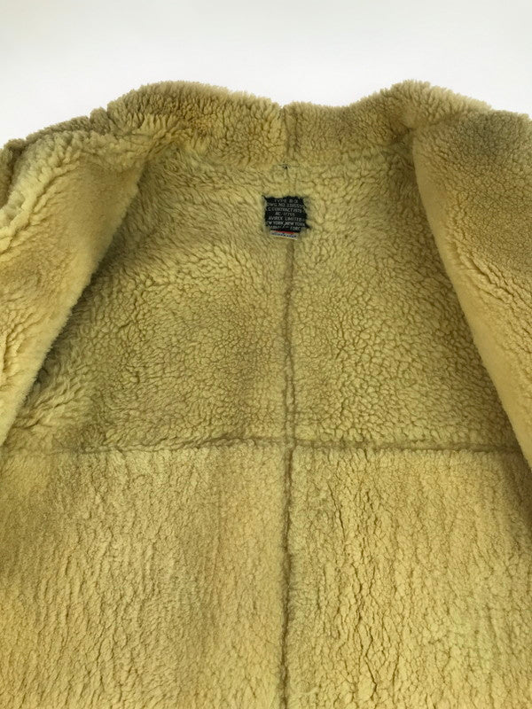 【現状渡し品】【メンズ】 AVIREX アヴィレックス B-3 MOUTON FLIGHT JACKET 33H5595 ムートン フライト ジャケット アウター 146-251005-rt-09-tag サイズ：42 カラー：ブラウン 万代Net店