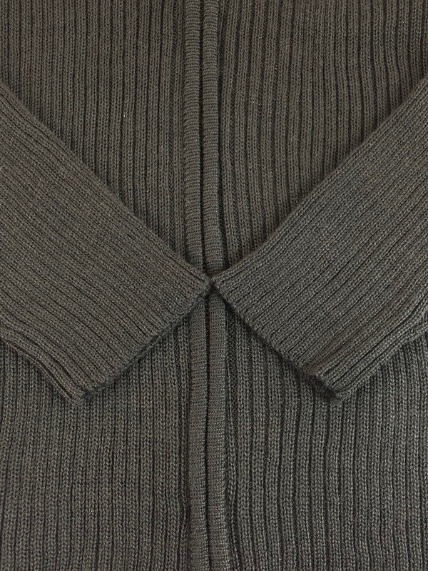 【中古美品】【メンズ】 HOUSTON ヒューストン COMMAND ZIP SWEATER 2510 コマンド ジップセーター トップス 145-251015-rt-24-tag サイズ：L カラー：チャコールグレー 万代Net店