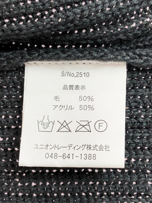 【中古美品】【メンズ】 HOUSTON ヒューストン COMMAND ZIP SWEATER 2510 コマンド ジップセーター トップス 145-251015-rt-24-tag サイズ：L カラー：チャコールグレー 万代Net店
