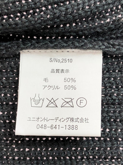 【中古美品】【メンズ】 HOUSTON ヒューストン COMMAND ZIP SWEATER 2510 コマンド ジップセーター トップス 145-251015-rt-24-tag サイズ：L カラー：チャコールグレー 万代Net店