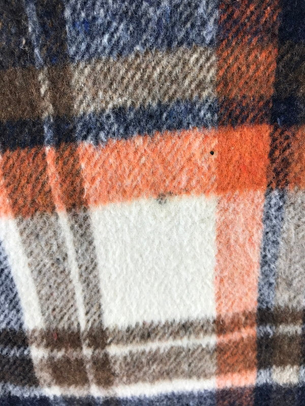 【中古品】【メンズ】 FROSTPROOF フロストプルーフ 60's WOOL CHECK L/S C.P.O. SHIRT 60年代 ウール チェック ロングスリーブ CPOシャツ 長袖シャツ トップス 146-251215-rt-14-tag サイズ：不明 下記参照 カラー：マルチカラー 万代Net店