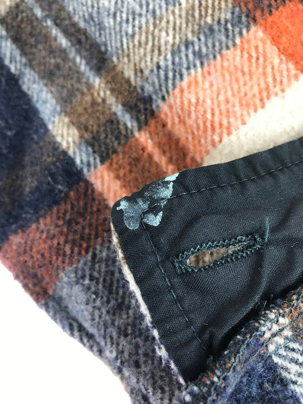 【中古品】【メンズ】 FROSTPROOF フロストプルーフ 60's WOOL CHECK L/S C.P.O. SHIRT 60年代 ウール チェック ロングスリーブ CPOシャツ 長袖シャツ トップス 146-251215-rt-14-tag サイズ：不明 下記参照 カラー：マルチカラー 万代Net店