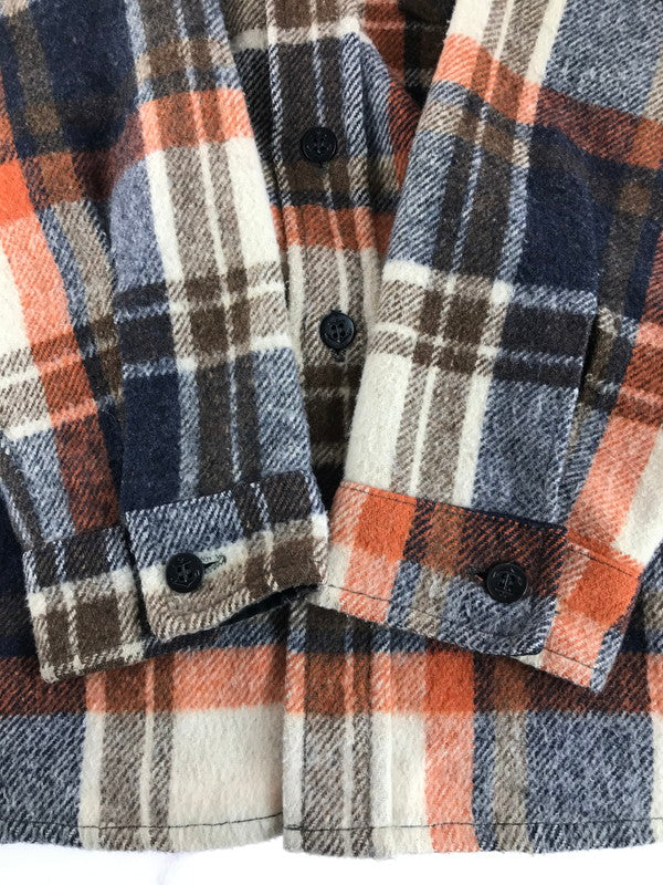 【中古品】【メンズ】 FROSTPROOF フロストプルーフ 60's WOOL CHECK L/S C.P.O. SHIRT 60年代 ウール チェック ロングスリーブ CPOシャツ 長袖シャツ トップス 146-251215-rt-14-tag サイズ：不明 下記参照 カラー：マルチカラー 万代Net店
