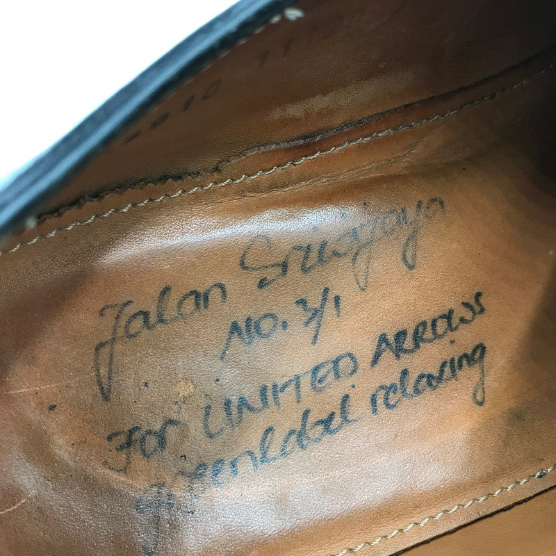 【中古品】【メンズ】 JALAN SRIWIJAYA ジャランスリワヤ × UNITED ARROWS ユナイテッドアローズ 98910 ホールカットシューズ ドレスシューズ 靴 164-251007-na-15-tag サイズ：38 カラー：ブラック 万代Net店