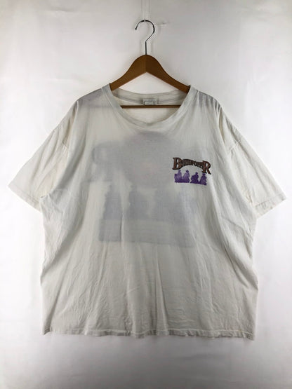 【現状渡し品】【メンズ】 Wrangler ラングラー USA製 BRUSH POPPER S/S TEE アメリカ製 ブラッシュポッパー ショートスリーブ Tシャツ 半袖Tシャツ トップス 146-250930-rt-12-tag サイズ：XXL カラー：ホワイト 万代Net店