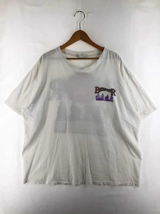 【現状渡し品】【メンズ】 Wrangler ラングラー USA製 BRUSH POPPER S/S TEE アメリカ製 ブラッシュポッパー ショートスリーブ Tシャツ 半袖Tシャツ トップス 146-250930-rt-12-tag サイズ：XXL カラー：ホワイト 万代Net店