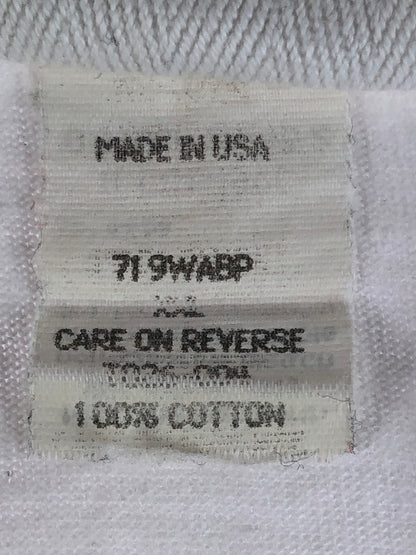 【現状渡し品】【メンズ】 Wrangler ラングラー USA製 BRUSH POPPER S/S TEE アメリカ製 ブラッシュポッパー ショートスリーブ Tシャツ 半袖Tシャツ トップス 146-250930-rt-12-tag サイズ：XXL カラー：ホワイト 万代Net店