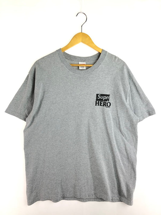 【中古品】【メンズ】 Supreme シュプリーム SUPREME ANTIHERO DOG TEE アンチヒーロー ドッグTシャツ トップス 149-251105-rt-20-tag サイズ：L カラー：グレー 万代Net店