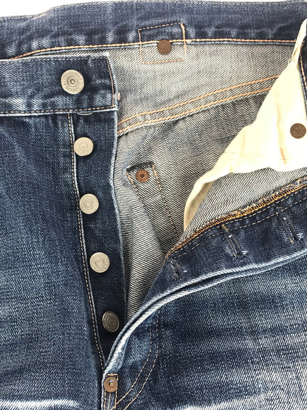 【現状渡し品】【メンズ】 LEVI'S VINTAGE CLOTHING リーバイスビンテージクロージング DENIM PANTS J22 日本製 00’s 37年復刻 ビックE デニムパンツ ジーンズ 157-251005-rt-21-tag サイズ：W36 L36 カラー：インディゴ 万代Net店