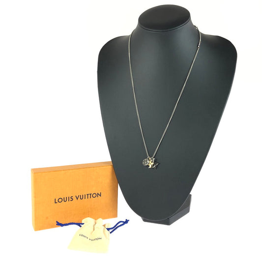 【中古品】【レディース】 LOUIS VUITTON ルイ・ヴィトン LV INSTINCT PENDANT M00521 ペンダント･LV インスティンクト ネックレス アクセサリー 179-250925-rt-21-tag カラー：シルバー 万代Net店
