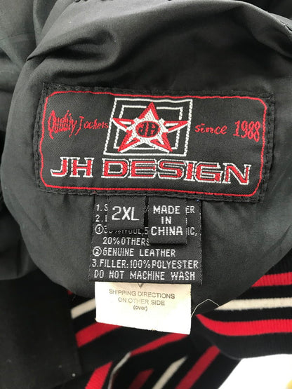 【現状渡し品】【メンズ】 JH DESIGN ジェイエイチデザイングループ AMS OIL REVERSIBLE JACKET オイル リバーシブル ジャケット アウター 146-260904-rt-10-tagh サイズ：2XL カラー：ブラック/ブルー 万代Net店