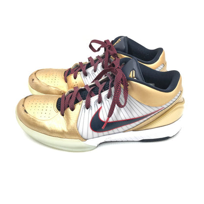 【中古品】【メンズ】 NIKE ナイキ KOBE 4 PROTRO METALLIC GOLD AND DARK OBSIDIAN FQ3544-100 コービー4 プロトロ スニーカー 靴 160-250926-rt-09-tag サイズ：29cm US 11 カラー：メタリックゴールド/ダークオブシディアン 万代Net店