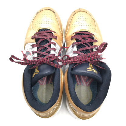 【中古品】【メンズ】 NIKE ナイキ KOBE 4 PROTRO METALLIC GOLD AND DARK OBSIDIAN FQ3544-100 コービー4 プロトロ スニーカー 靴 160-250926-rt-09-tag サイズ：29cm US 11 カラー：メタリックゴールド/ダークオブシディアン 万代Net店