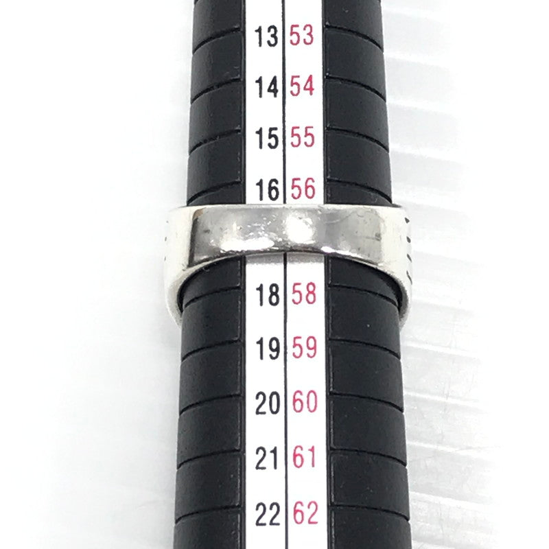 【中古品】【メンズ】 SAAD サード NX-DIA AG925 K18 SUN SYMBOL SIGNET RING サンシンボル シグネット リング 指輪 アクセサリー 191-250930-na-01-tag サイズ：17号 カラー：シルバー 万代Net店