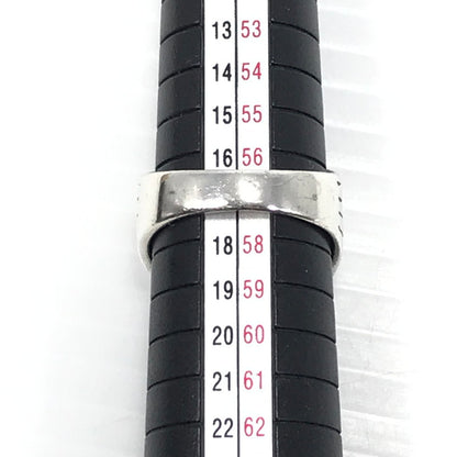 【中古品】【メンズ】 SAAD サード NX-DIA AG925 K18 SUN SYMBOL SIGNET RING サンシンボル シグネット リング 指輪 アクセサリー 191-250930-na-01-tag サイズ：17号 カラー：シルバー 万代Net店