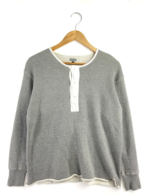 【現状渡し品】【メンズ】 WAREHOUSE ウエアハウス SWEATSHIRTS スウェットシャツ トレーナー 145-260509-na-09-tag サイズ：38 カラー：グレー 万代Net店