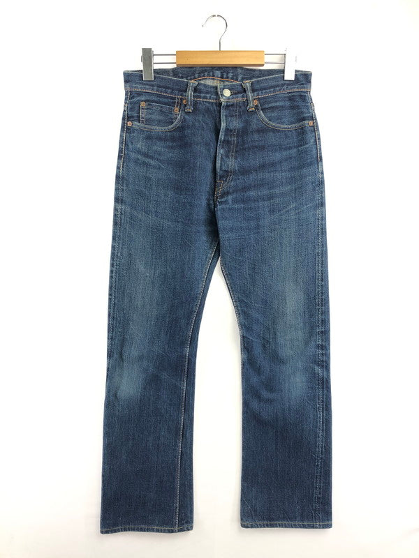【中古品】【メンズ】 THE STEAM LOCOMOTIVE スチーム ロコモティブ BUTTON FLY STRAIGHT DENIM PANTS ボタンフライ ストレート デニム パンツ ジーンズ 156-260823-rt-30-tagh サイズ：W31 L34 カラー：インディゴ 万代Net店