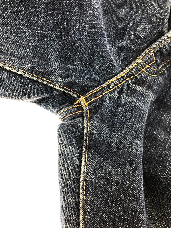 【中古品】【メンズ】 THE STEAM LOCOMOTIVE スチーム ロコモティブ BUTTON FLY STRAIGHT DENIM PANTS ボタンフライ ストレート デニム パンツ ジーンズ 156-260823-rt-30-tagh サイズ：W31 L34 カラー：インディゴ 万代Net店