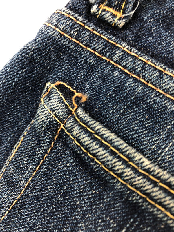 【中古品】【メンズ】 THE STEAM LOCOMOTIVE スチーム ロコモティブ BUTTON FLY STRAIGHT DENIM PANTS ボタンフライ ストレート デニム パンツ ジーンズ 156-260823-rt-30-tagh サイズ：W31 L34 カラー：インディゴ 万代Net店