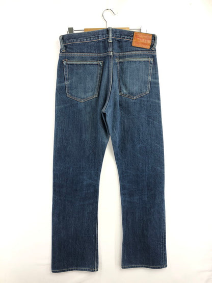 【中古品】【メンズ】 THE STEAM LOCOMOTIVE スチーム ロコモティブ BUTTON FLY STRAIGHT DENIM PANTS ボタンフライ ストレート デニム パンツ ジーンズ 156-260823-rt-30-tagh サイズ：W31 L34 カラー：インディゴ 万代Net店