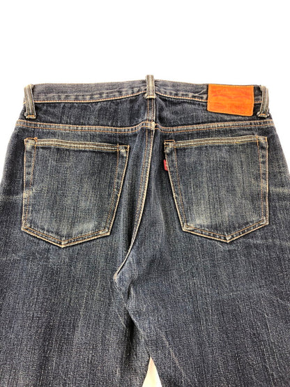 【中古品】【メンズ】 THE STEAM LOCOMOTIVE スチーム ロコモティブ BUTTON FLY STRAIGHT DENIM PANTS ボタンフライ ストレート デニム パンツ ジーンズ 156-260823-rt-30-tagh サイズ：W31 L34 カラー：インディゴ 万代Net店