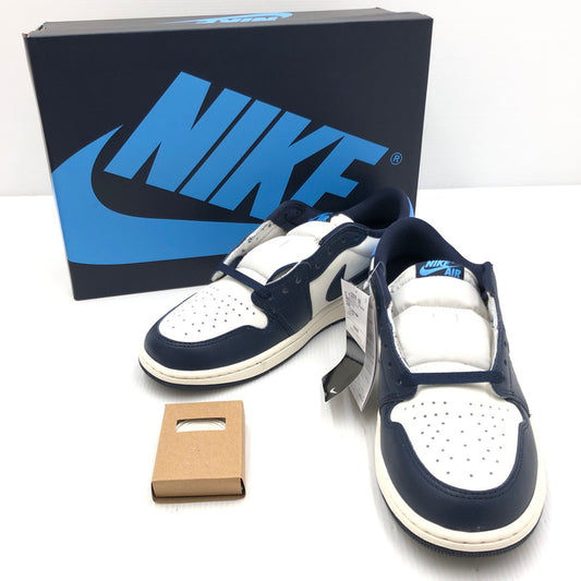 【中古美品】【メンズ】 NIKE ナイキ AIR JORDAN 1 RETRO LOW OG OBSIDIAN CZ0790-400 エアジョーダン1 レトロ ロー OG オブシディアン スニーカー 靴 160-250925-rt-19-tag サイズ：28cm US 10 カラー：SAIL/UNIVERSITY BLUE 万代Net店