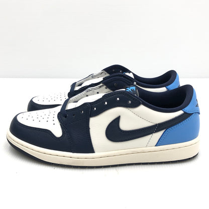 【中古美品】【メンズ】 NIKE ナイキ AIR JORDAN 1 RETRO LOW OG OBSIDIAN CZ0790-400 エアジョーダン1 レトロ ロー OG オブシディアン スニーカー 靴 160-250925-rt-19-tag サイズ：28cm US 10 カラー：SAIL/UNIVERSITY BLUE 万代Net店