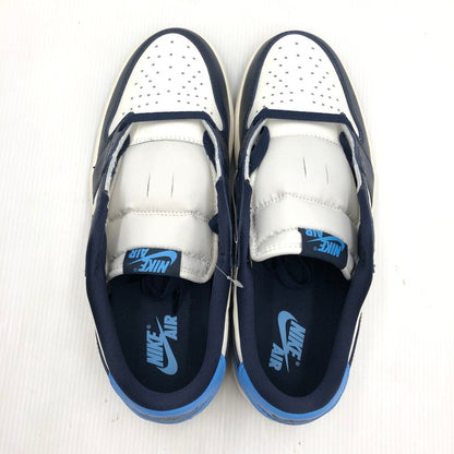 【中古美品】【メンズ】 NIKE ナイキ AIR JORDAN 1 RETRO LOW OG OBSIDIAN CZ0790-400 エアジョーダン1 レトロ ロー OG オブシディアン スニーカー 靴 160-250925-rt-19-tag サイズ：28cm US 10 カラー：SAIL/UNIVERSITY BLUE 万代Net店