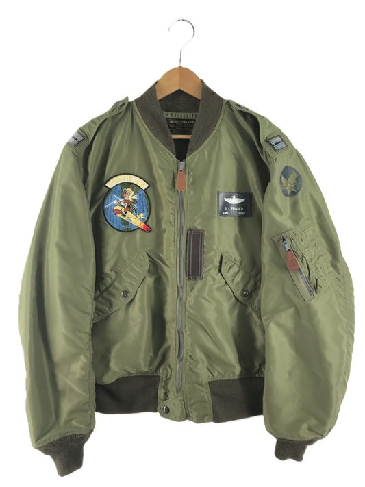【現状渡し品】【メンズ】 Buzz Rickson's バズリクソンズ TYPE L-2 FLIGHT JACKET MIL-J-5391 フライトジャケット アウター 145-251005-na-05-tag サイズ：42 カラー：カーキ 万代Net店