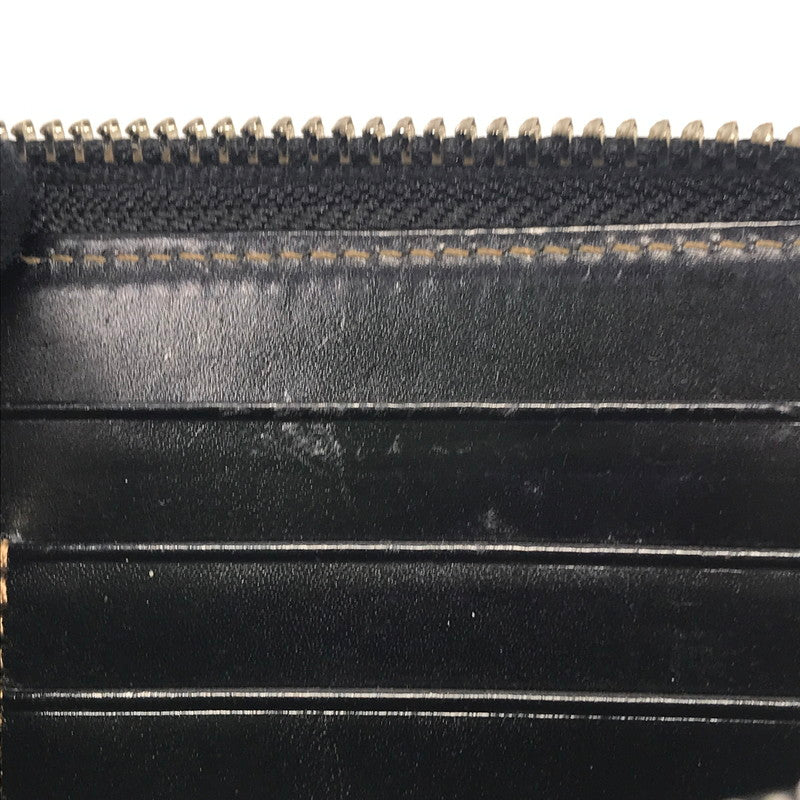 【中古品】【メンズ】 COCOMEISTER ココマイスター ROUND ZIPPER LONG WALLET ラウンドファスナーロングウォレット 財布 200-251008-rt-06-tag カラー：ブラック 万代Net店