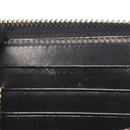 【中古品】【メンズ】 COCOMEISTER ココマイスター ROUND ZIPPER LONG WALLET ラウンドファスナーロングウォレット 財布 200-251008-rt-06-tag カラー：ブラック 万代Net店