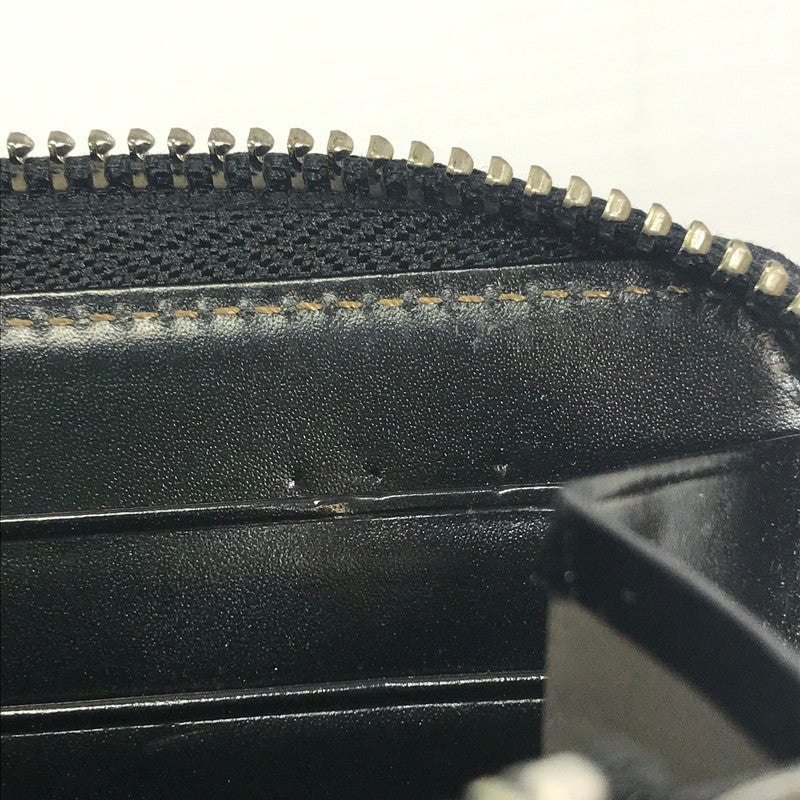 【中古品】【メンズ】 COCOMEISTER ココマイスター ROUND ZIPPER LONG WALLET ラウンドファスナーロングウォレット 財布 200-251008-rt-06-tag カラー：ブラック 万代Net店