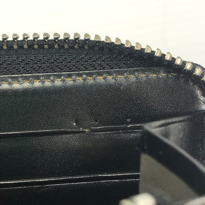 【中古品】【メンズ】 COCOMEISTER ココマイスター ROUND ZIPPER LONG WALLET ラウンドファスナーロングウォレット 財布 200-251008-rt-06-tag カラー：ブラック 万代Net店