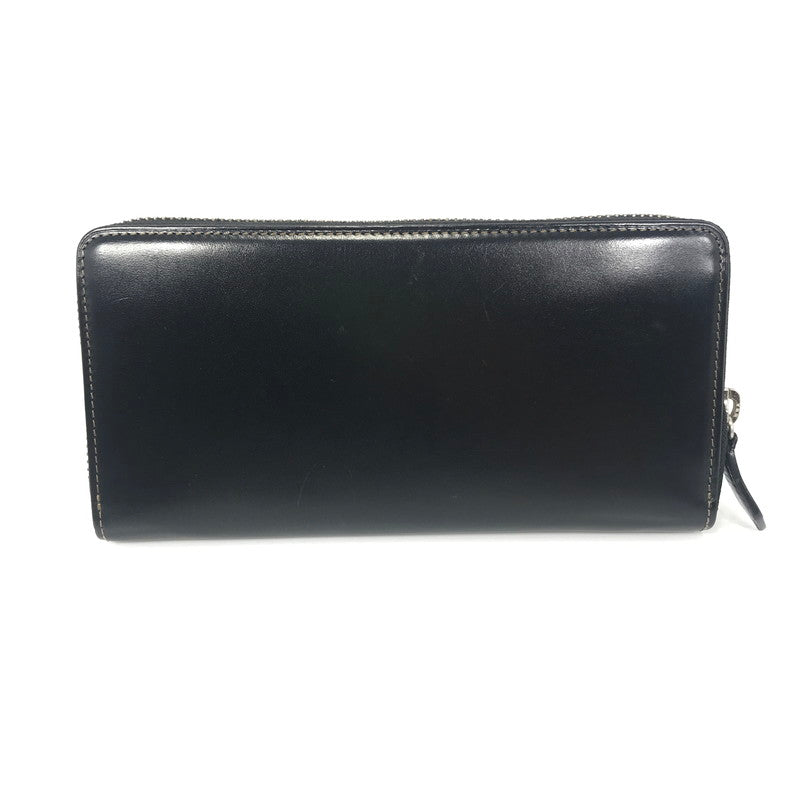 【中古品】【メンズ】 COCOMEISTER ココマイスター ROUND ZIPPER LONG WALLET ラウンドファスナーロングウォレット 財布 200-251008-rt-06-tag カラー：ブラック 万代Net店
