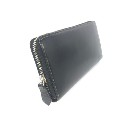 【中古品】【メンズ】 COCOMEISTER ココマイスター ROUND ZIPPER LONG WALLET ラウンドファスナーロングウォレット 財布 200-251008-rt-06-tag カラー：ブラック 万代Net店