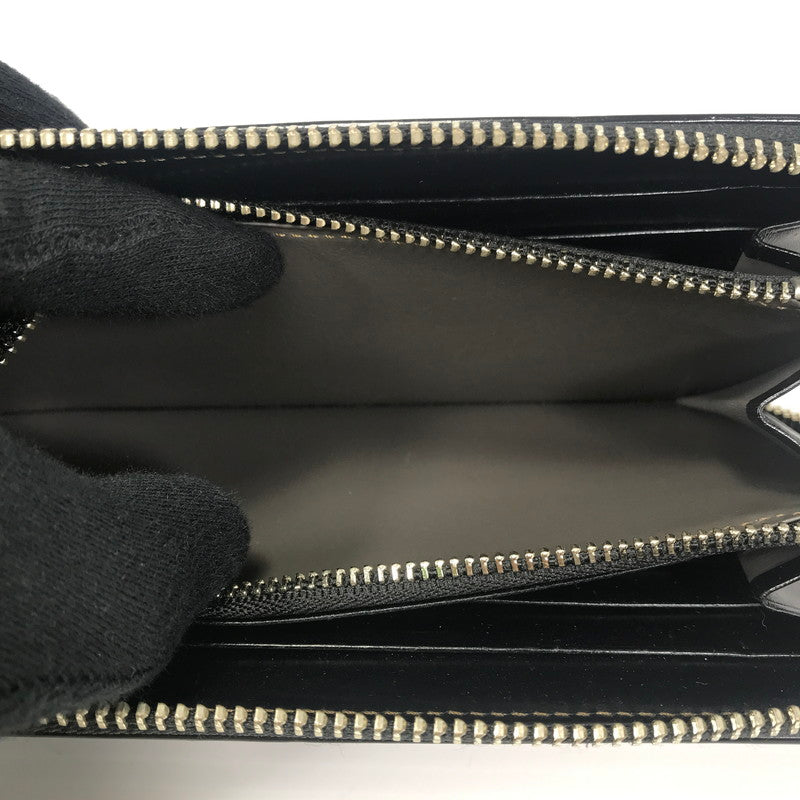 【中古品】【メンズ】 COCOMEISTER ココマイスター ROUND ZIPPER LONG WALLET ラウンドファスナーロングウォレット 財布 200-251008-rt-06-tag カラー：ブラック 万代Net店