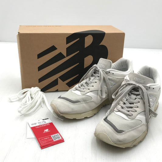 【中古品】【メンズ】 WHITE SUEDE SNEAKERS U1500WSB ホワイト スエード スニーカー 靴 162-250928-rt-16-tag サイズ：27cm US 9 カラー：ホワイト 万代Net店