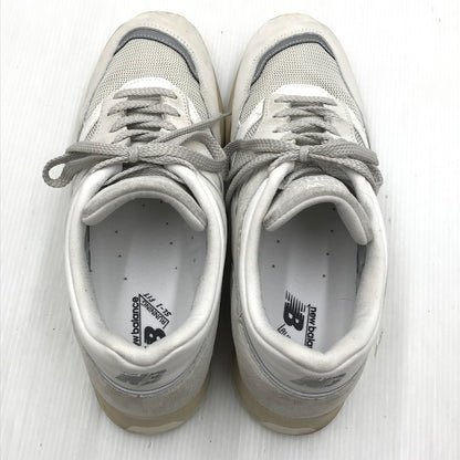 【中古品】【メンズ】 WHITE SUEDE SNEAKERS U1500WSB ホワイト スエード スニーカー 靴 162-250928-rt-16-tag サイズ：27cm US 9 カラー：ホワイト 万代Net店