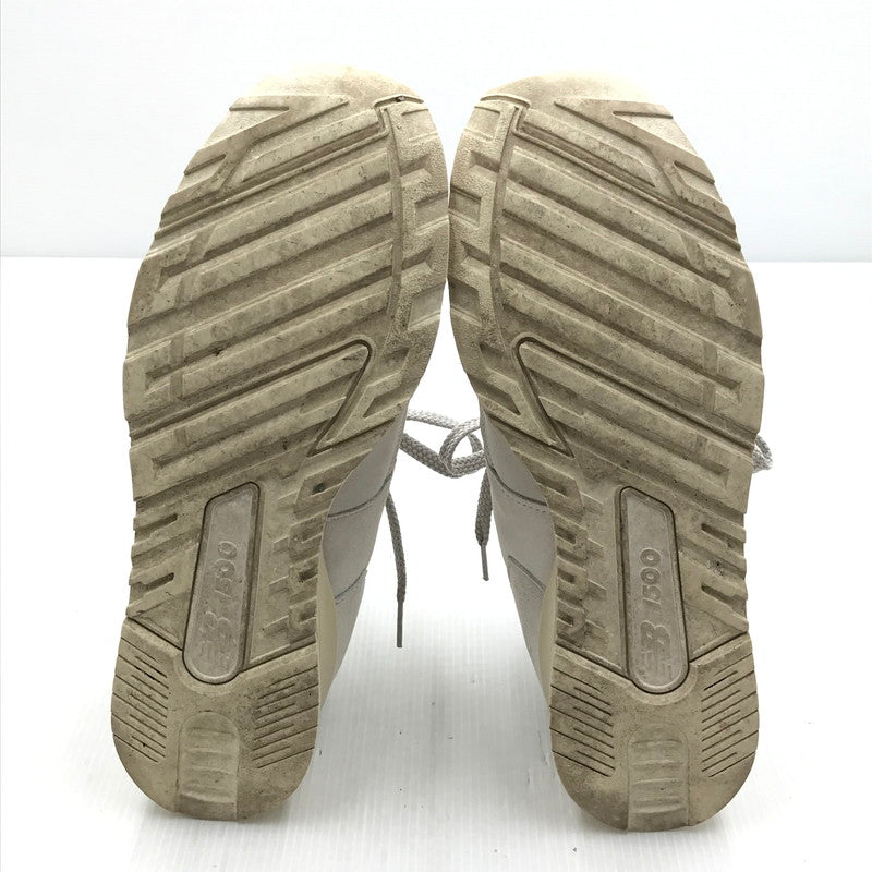 【中古品】【メンズ】 WHITE SUEDE SNEAKERS U1500WSB ホワイト スエード スニーカー 靴 162-250928-rt-16-tag サイズ：27cm US 9 カラー：ホワイト 万代Net店