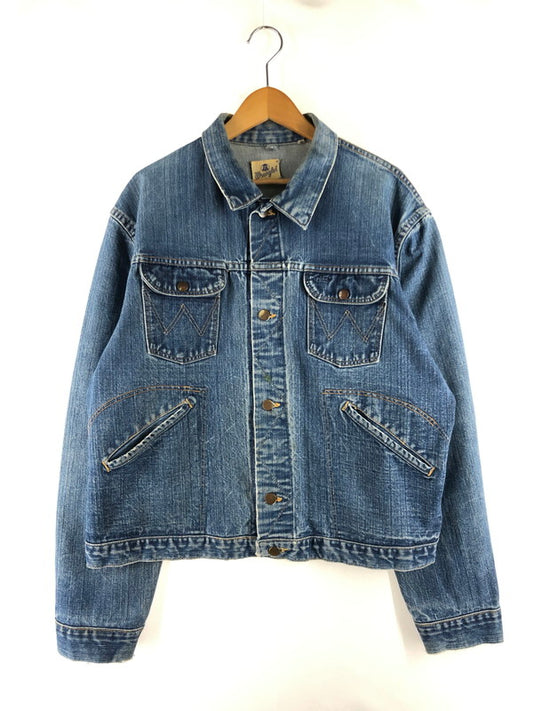 【現状渡し品】【メンズ】 Wrangler ラングラー 60’s INDIGO 24MJ DENIM JACKET 縦ベルタグ 60年代 インディゴ 24MJ デニム ジャケット アウター 146-250927-rt-12-tag サイズ：46 カラー：ライトインディゴ 万代Net店
