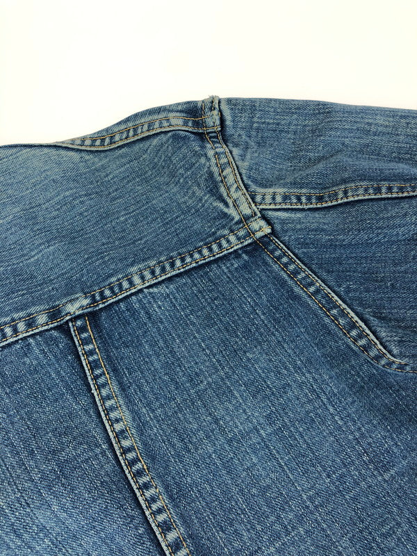 【現状渡し品】【メンズ】 Wrangler ラングラー 60’s INDIGO 24MJ DENIM JACKET 縦ベルタグ 60年代 インディゴ 24MJ デニム ジャケット アウター 146-250927-rt-12-tag サイズ：46 カラー：ライトインディゴ 万代Net店