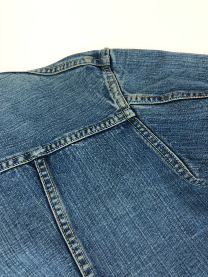 【現状渡し品】【メンズ】 Wrangler ラングラー 60’s INDIGO 24MJ DENIM JACKET 縦ベルタグ 60年代 インディゴ 24MJ デニム ジャケット アウター 146-250927-rt-12-tag サイズ：46 カラー：ライトインディゴ 万代Net店