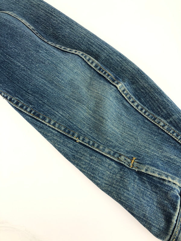 【現状渡し品】【メンズ】 Wrangler ラングラー 60’s INDIGO 24MJ DENIM JACKET 縦ベルタグ 60年代 インディゴ 24MJ デニム ジャケット アウター 146-250927-rt-12-tag サイズ：46 カラー：ライトインディゴ 万代Net店
