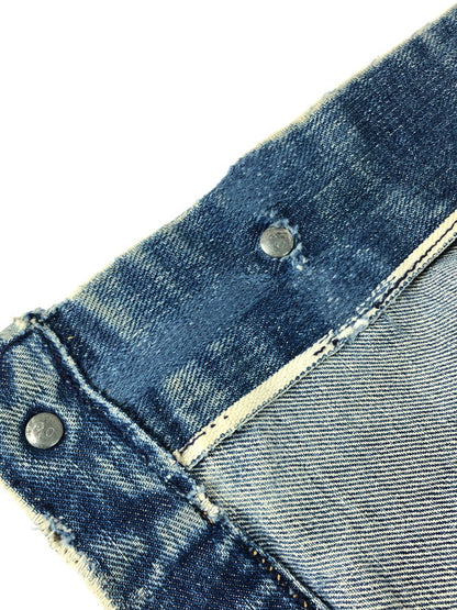 【現状渡し品】【メンズ】 Wrangler ラングラー 60’s INDIGO 24MJ DENIM JACKET 縦ベルタグ 60年代 インディゴ 24MJ デニム ジャケット アウター 146-250927-rt-12-tag サイズ：46 カラー：ライトインディゴ 万代Net店