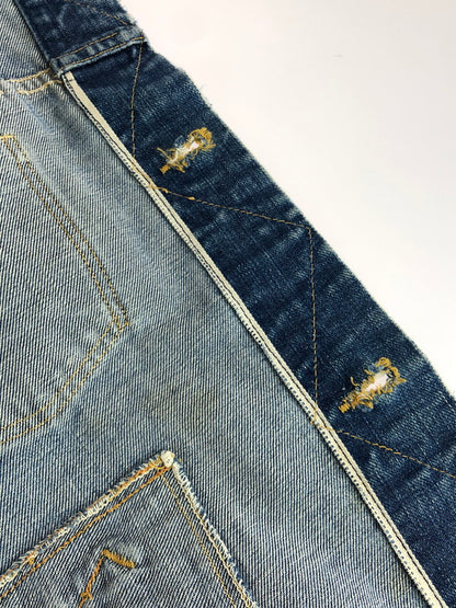 【現状渡し品】【メンズ】 Wrangler ラングラー 60’s INDIGO 24MJ DENIM JACKET 縦ベルタグ 60年代 インディゴ 24MJ デニム ジャケット アウター 146-250927-rt-12-tag サイズ：46 カラー：ライトインディゴ 万代Net店