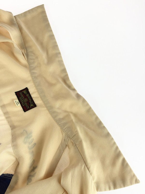 【中古品】【メンズ】 Buzz Rickson's バズリクソンズ RAYON SHIRT BR35702 レーヨンシャツ 開襟シャツ 半袖シャツ トップス 145-250930-rt-15-tag サイズ：15-15 1/2 カラー：クリーム 万代Net店