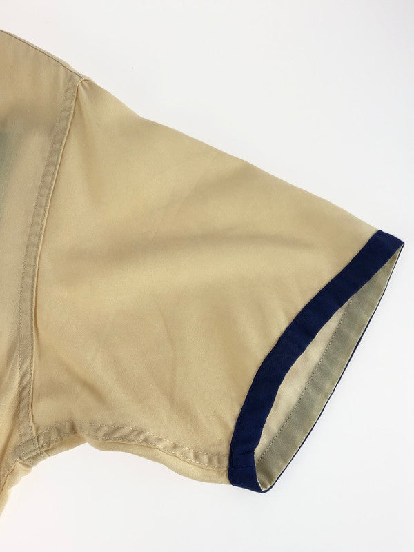 【中古品】【メンズ】 Buzz Rickson's バズリクソンズ RAYON SHIRT BR35702 レーヨンシャツ 開襟シャツ 半袖シャツ トップス 145-250930-rt-15-tag サイズ：15-15 1/2 カラー：クリーム 万代Net店