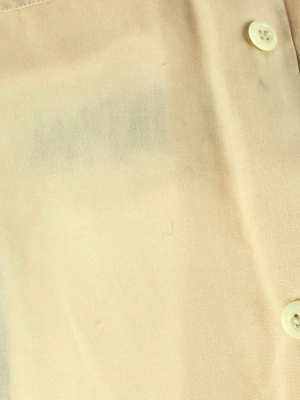 【中古品】【メンズ】 Buzz Rickson's バズリクソンズ RAYON SHIRT BR35702 レーヨンシャツ 開襟シャツ 半袖シャツ トップス 145-250930-rt-15-tag サイズ：15-15 1/2 カラー：クリーム 万代Net店