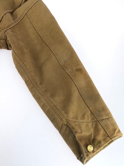 【中古品】【メンズ】 Carhartt カーハート 00's DUCK CHORE COAT C01BRN 2000年代 ダックチョアコート アウター 146-250930-rt-08-tag サイズ：46 カラー：ベージュ 万代Net店